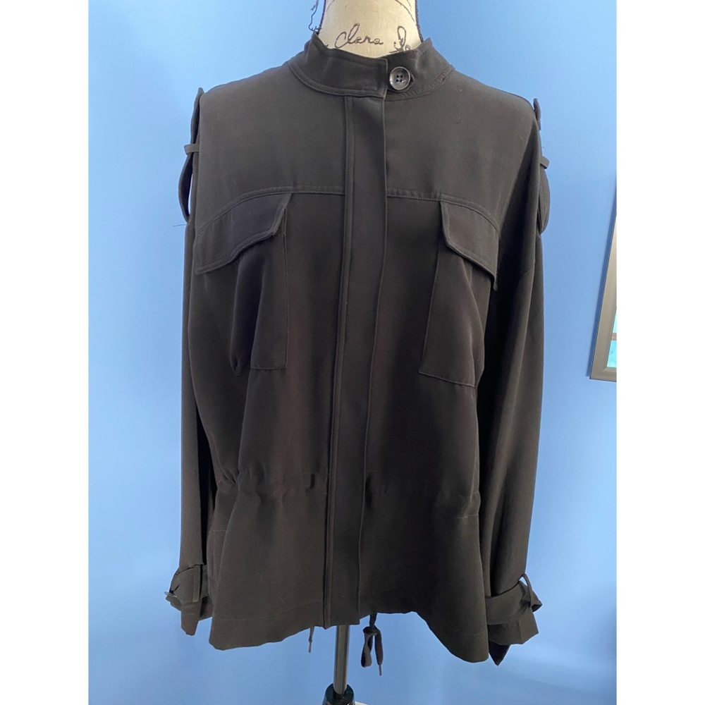 Gibson Latimer Black Zip Up Jacket NWTS